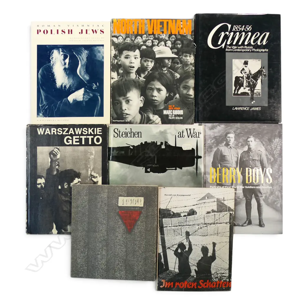 EIGHT PUBLICATIONS  - WAR PHOTOGRAPHY Image 1++